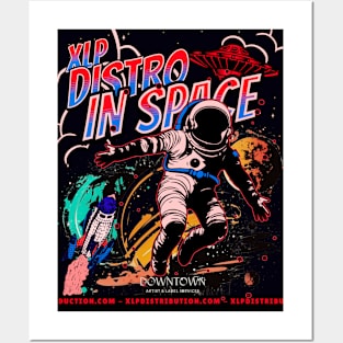 XLP Distro in Space Posters and Art